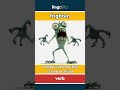 frighten (verb) - definition and usage in English