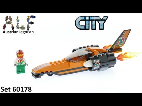 Vidéo LEGO City 60178 : La voiture de compétition