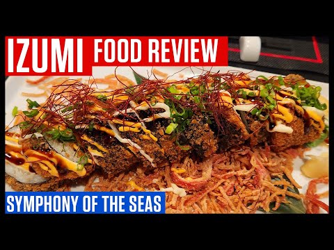 Izumi Sushi! Tanta comida! | Sinfonia dos Mares #Cruzeiro