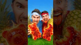 ¿Pueden RED TADE y BLUE TADE comer el OSITO más PICANTE?