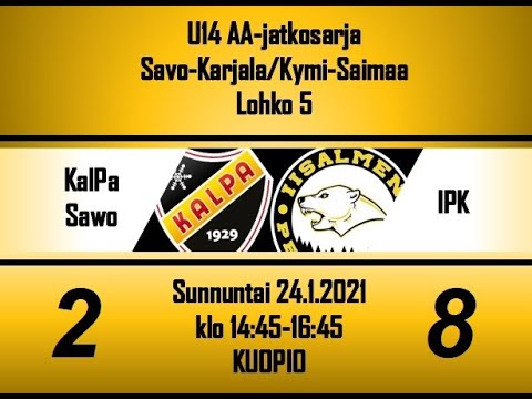 KalPa Sawo vs IPK  U14AA tulos 2 - 8