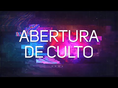 Abertura de Culto Personalizada (Pack Abstract)