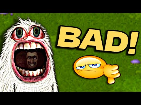 Plant Island but it's bad... (My Singing Monsters)