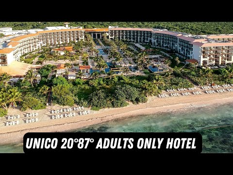 Full Review Of The UNICO 20°N 87° Adults Only Hotel In The Riviera Maya Mexico!!!