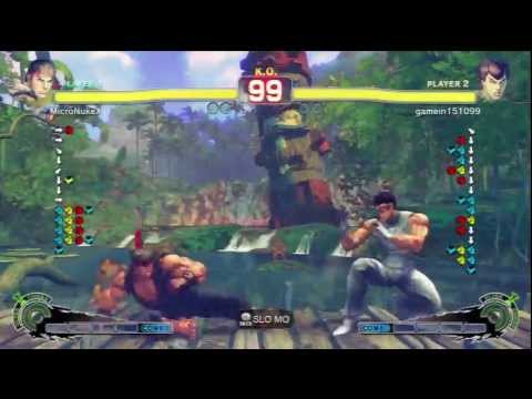 .:: Super Street Fighter IV AE 2K12 ::. MicroNukeX [RYU] Vs gamein151099 [FEI LONG]