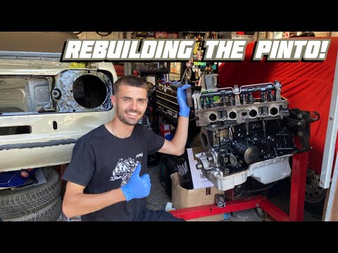 I STRIP & REBUILD MY PINTO 2.0L CYLINDER HEAD! *FAST ROAD CAM*