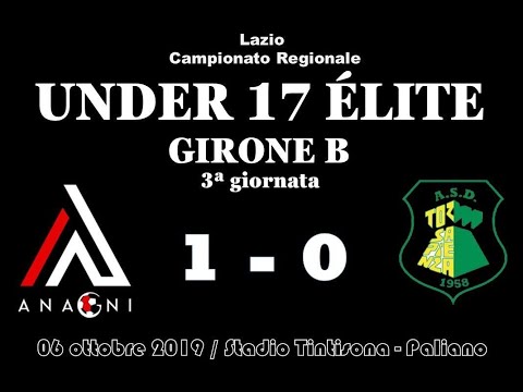 Calcio:  Under17 élite (Città di Anagni -Tor Sapienza  1 - 0)  (6/10/2019)