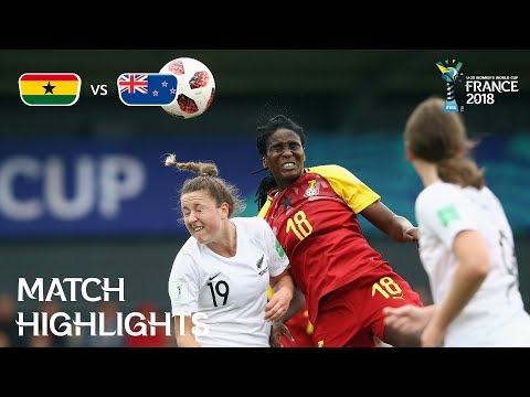Ghana v New Zealand - FIFA U-20 Women’s World Cup France 2018 - Match 18