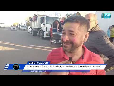 Koluel Kayke – Tomas Cabral celebra su reelección a la Presidencia Comunal