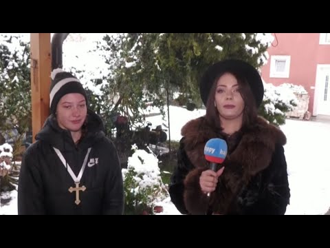 Marija Stanic - Devojka koja je plivala u ledenoj vodi i prva stigla do casnog krsta - (20.01.2023)