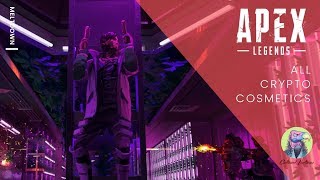 APEX LEGENDS Crypto Skins, Banners, Finishers & Quips [NO COMMENTARY]