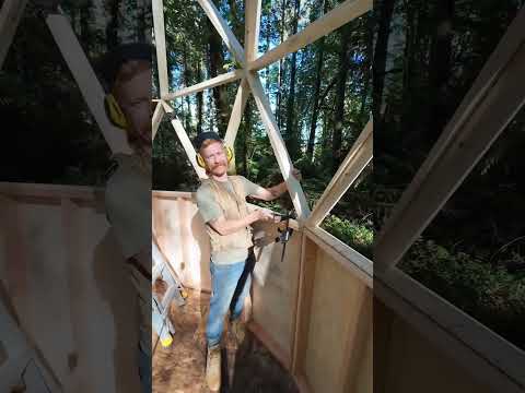 DIY Dome Home ! #woodworking