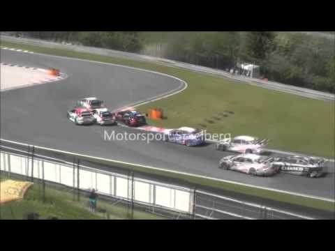 Borkovic crash in Salzburgring 2014