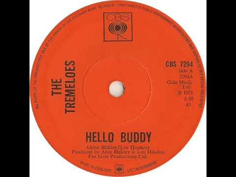 UK New Entry 1971 (124) The Tremeloes - Hello Buddy