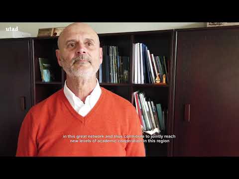 Artur Fernando Cristovão, Delegate of UTAD University, celebrates UNIMED's 30years of celebrations