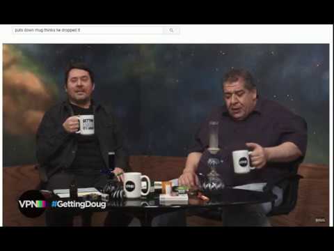 puts down mug thinks he dropped it - Joey Diaz