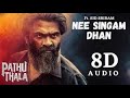 nee singam dhan.lyrics|ar rahman|str|pathu thala movie ..