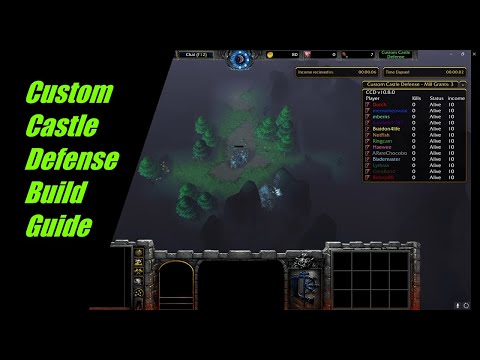 In-Depth Build Guide & Tutorial - Custom Castle Defense - Warcraft 3 - How To Tips & Walkthrough