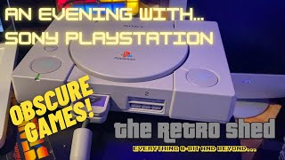 An evening with the Playstation - obscure games! | The Retro Shed