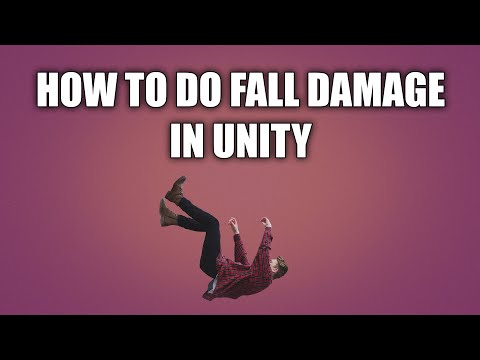 How to do Fall Damage in Unity