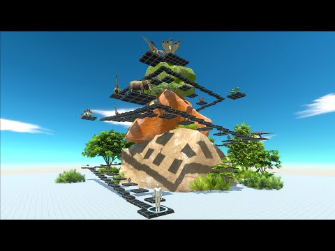 EPIC KILLING PARKOUR FPS vs ALL MONSTERS - Animal Revolt Battle Simulator