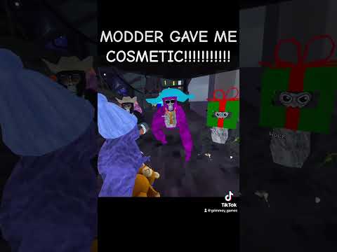 MODDER GIVES WHOLE SERVER FREE COSMETIC!! #gorillatag #modder #cosmetics #👍