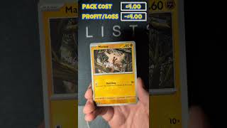 86th Pack - Can I make a profit from 100 packs? #shorts #pokemon #surgingsparks