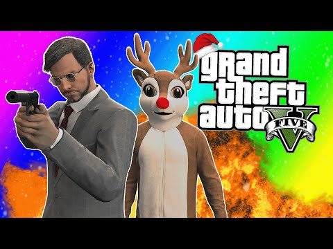 GTA5 Online - A Very Die Hard Christmas! (Funny Moments)