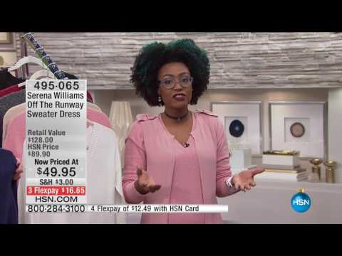 HSN | Moonlight Markdowns featuring Serena Williams Fashions 11.03.2016 - 04 AM