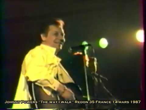 Johnny Powers "The way I walk" Redon 14 mars 1987