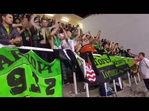 Baráž - Slavie vs Energie 15.4.2016 fandění