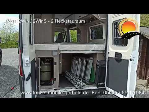 Pössl 2Win 2WinS   2 Heckstauraum
