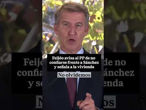 🔥 FEIJÓO avisa al PP de no confiarse frente a SÁNCHEZ y denuncia «97 desahucios diarios» 🏛️📉
