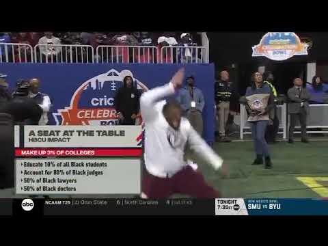 HBCU Atomic Dog Jackson state vs NC Central #hbcu #jacksonstate #nccentral #football #ncaa