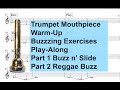 Trumpet Mouthpiece Warm-Up/Buzzing Exercise. Parts 1 and 2.