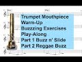 Trumpet Mouthpiece Warm Up Buzzing Exercise Parts 1 And 2