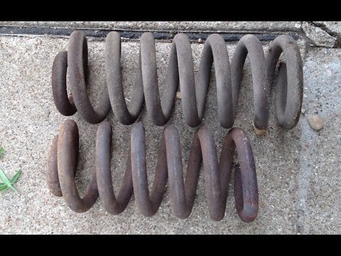 PART 4 C10 5" FRONT DROP | CUT COIL SPRINGS AND DROP SPINDLES