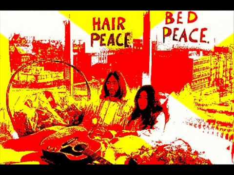 Hair Peace - Beatles John Lennon Bed-in For Peace-Strawberry Walrus