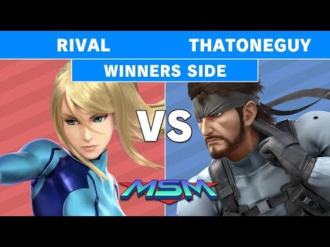 MSM 207 - Rival (ZSS) Vs ThatOneGuy (Snake) Winners Pools - Smash Ultimate