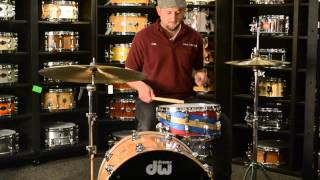 Video thumbnail for Dale's Drum Shop - Ludwig 6.5x14 Classic Maple Twisted Salesman Snare Drum by drummersatdales