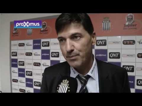 Felice Mazzu après R.Charleroi S.C. - R.S.C.Anderlecht