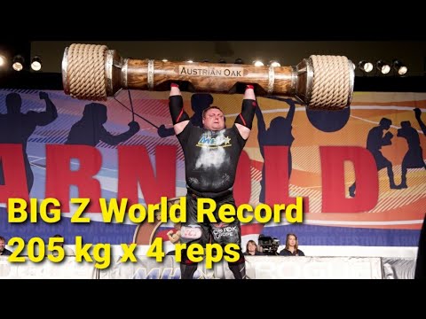 Zydrunas Savickas Austrian oak 451 lb  205 kg four times