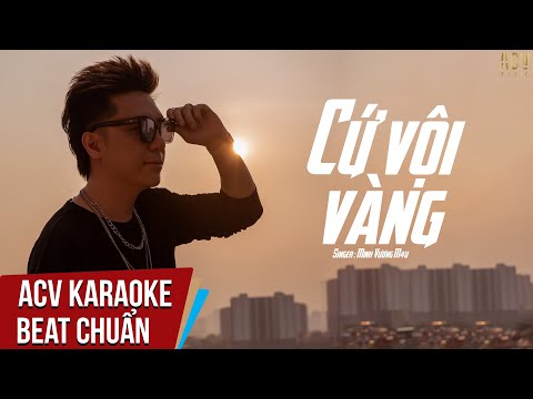 Karaoke | Cứ Vội Vàng - Minh Vương M4U | Beat Chuẩn