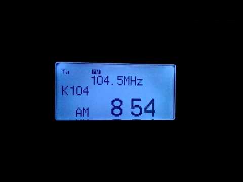 FM DX TROPO  KKDA-FM 104.5 MHz K-104 Dallas Texas 03-04-2015 1454 UTC (737 Km)