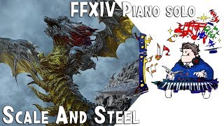Final Fantasy XIV : Stormblood - Scale and Steel ( Shinryu's theme - 신룡 테마 ) for piano solo
