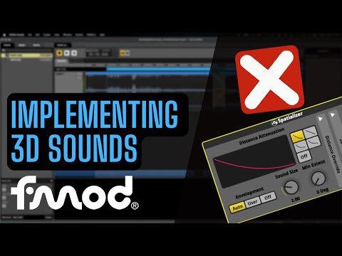 How To Use Fmod - Distance Parameter