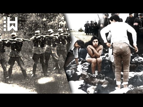 Execution of Nazis who Killed 200,000 Lithuanians: Utena