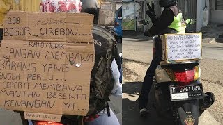 'Biskuit Khong Guan' hingga 'Jangan Bawa Mantan', Inilah 9 Meme Lucu Mudik Lebaran 2018!