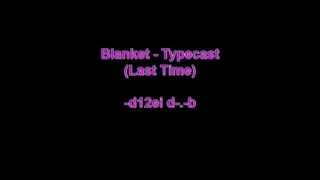 Typecast - Blanket (Lyrics)