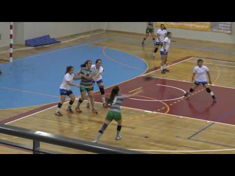 Andebol: CA Leça - Colégio de Gaia Juv.Fem. Maio 2016
